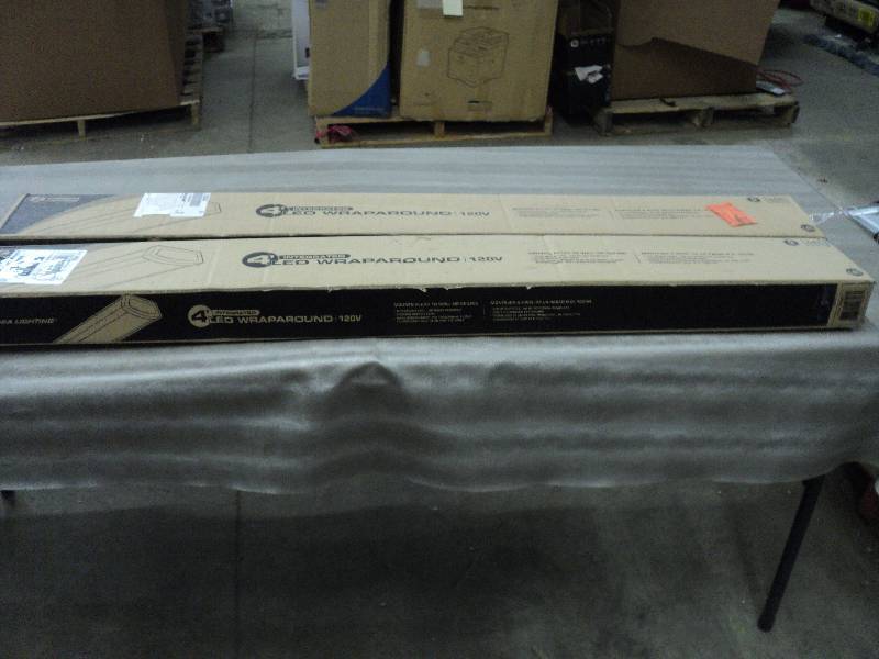 lot 227 image: 2 4ft LED wrap around 120 voltage l...
