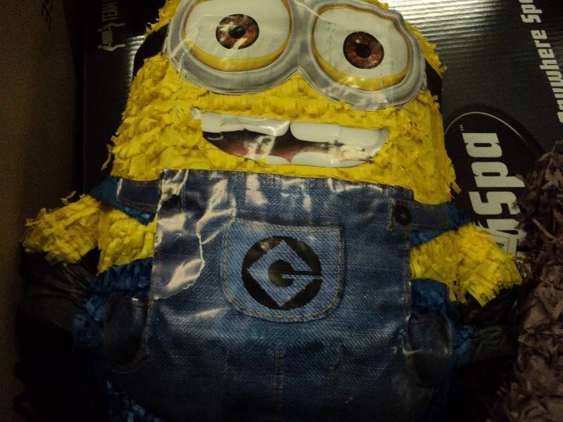 lot 244 image: 2 pinatas...