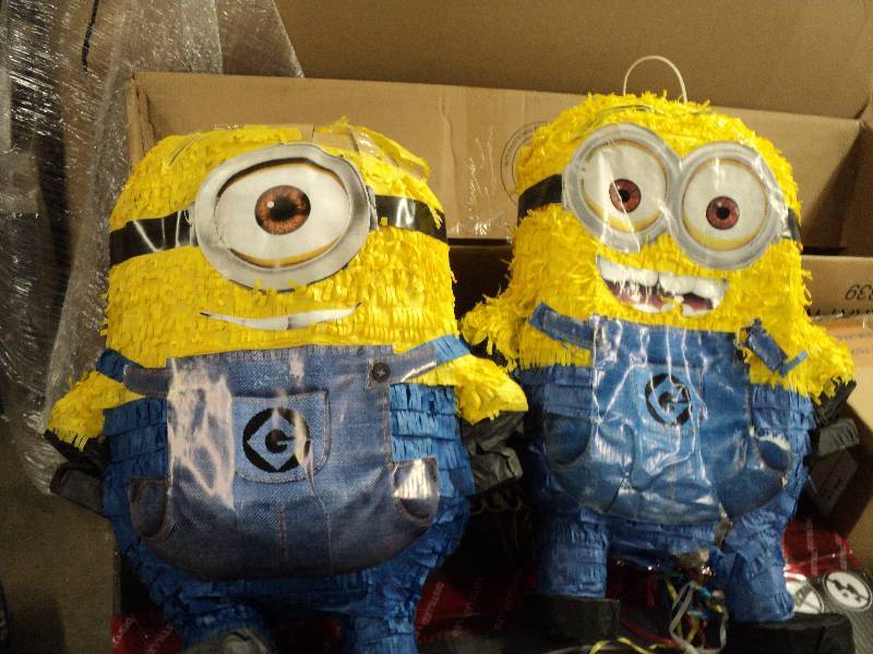 lot 245 image: 2 pinatas...