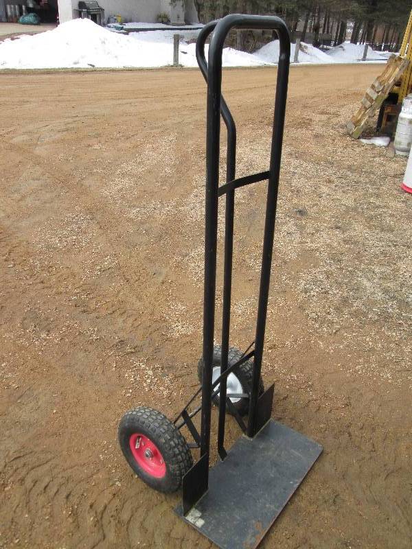 lot 49 image: Heavy duty 2 wheeler, stands 5 feet...