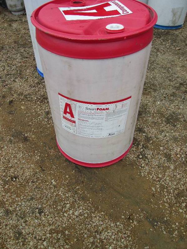 lot 78 image: Red plastic barrel very similar to ...