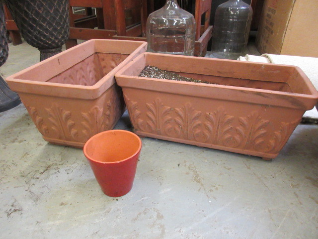 TERRA COTTA PLANTERS