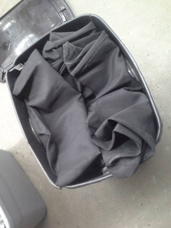 lot 58 image: 40 Black Folding Chair Covers