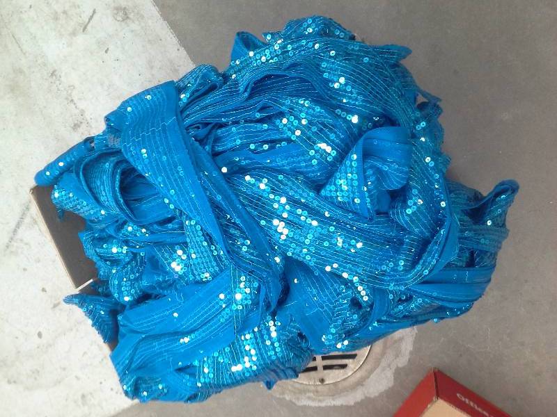 lot 78 image: Turquoise Sequin Sashes