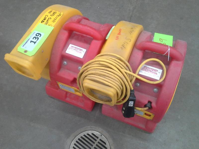 lot 139 image: Pair of Blowers (Need Repair)