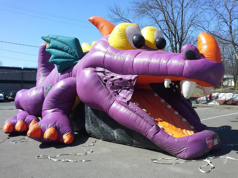 lot 45 image: Inflatable Dragon