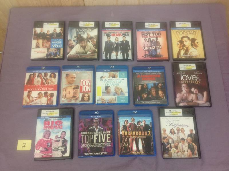 lot 2 image: 14 BluRay Comedy Movies