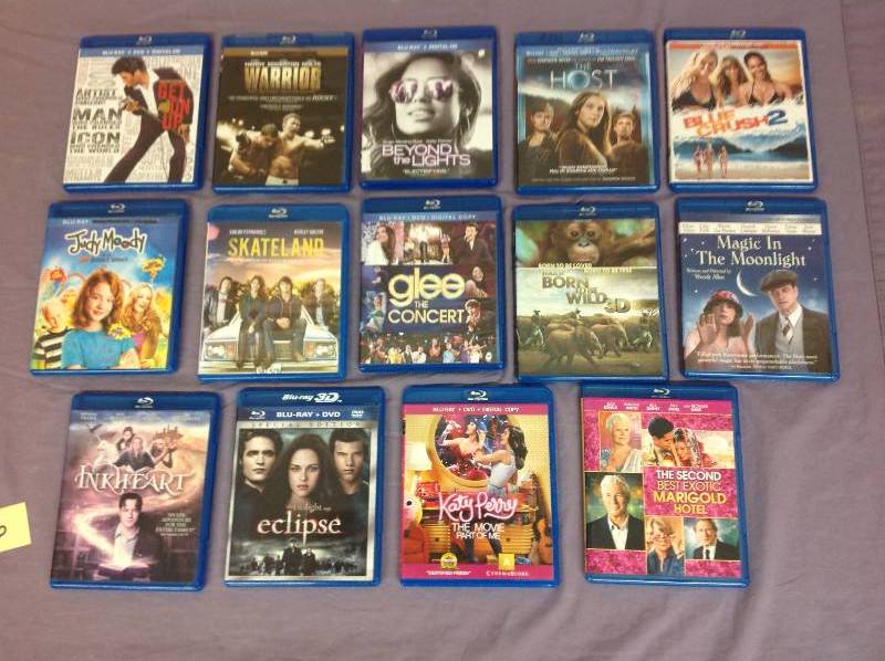 lot 6 image: 14 Assorted BluRay Movies