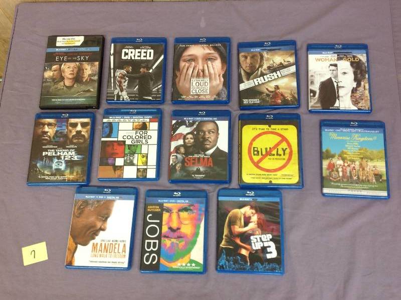 lot 7 image: 13 Assorted BluRay Drama Movies