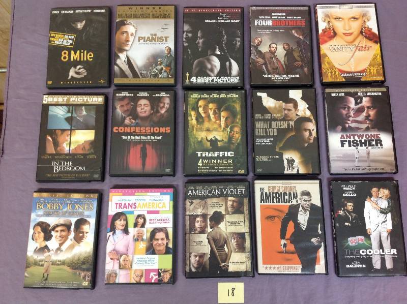 lot 18 image: 15 DVD Drama Movies