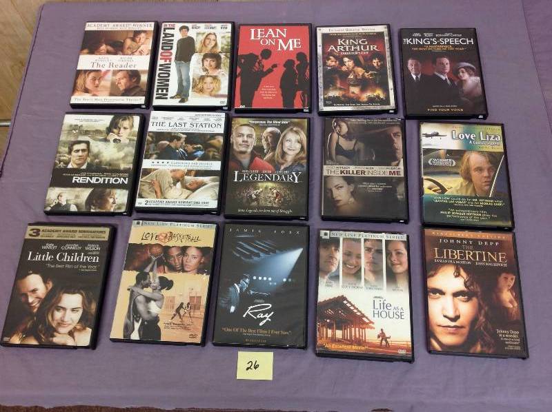 lot 26 image: 15 DVD Drama Movies