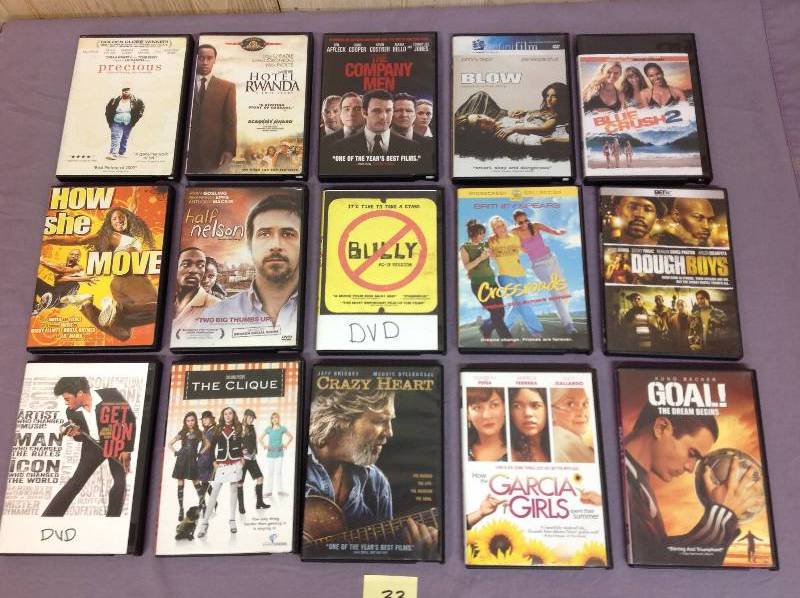 lot 33 image: 15 DVD Drama Movies