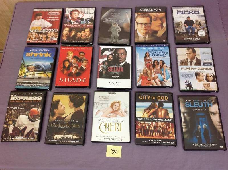 lot 36 image: 15 DVD Drama Movies
