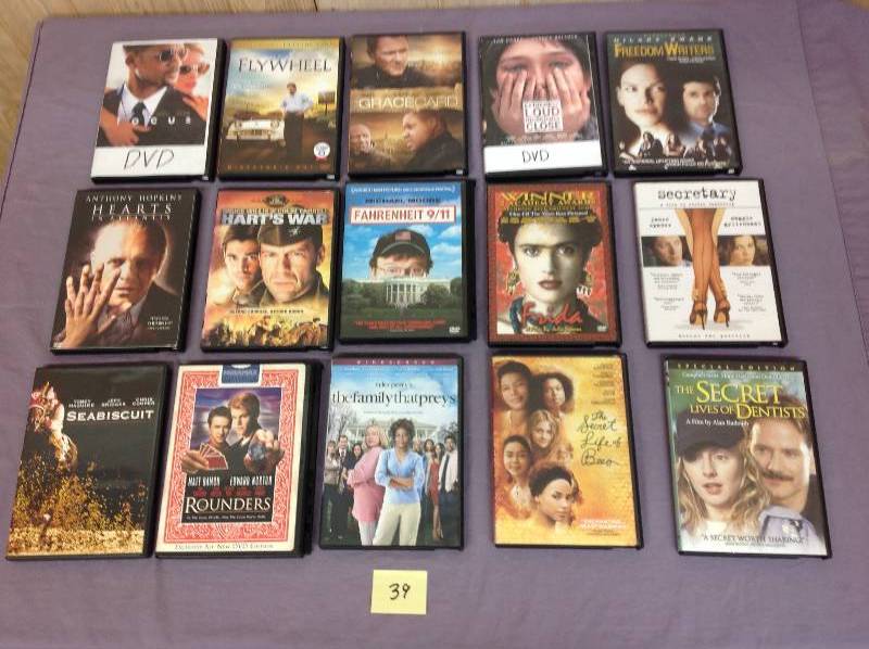 lot 39 image: 15 DVD Drama Movies