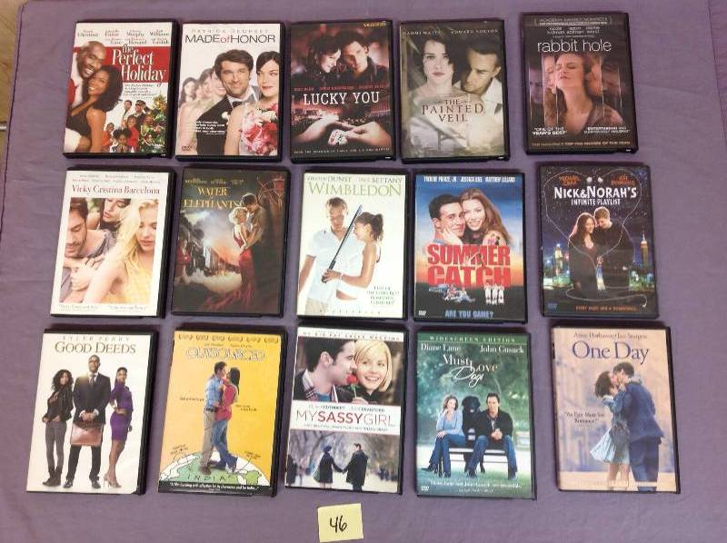 lot 46 image: 15 DVD Romance Movies