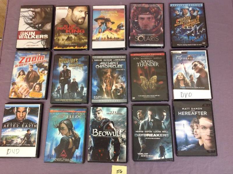 lot 56 image: 15 DVD Science Fiction Movies