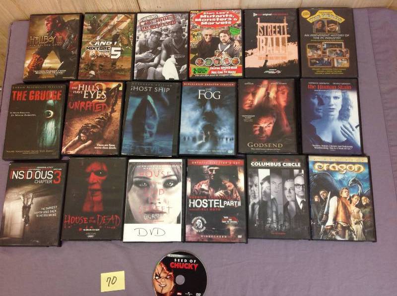 lot 70 image: 19 DVD Horror, Science Fiction and Misc