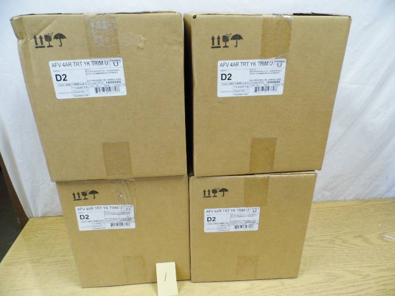 lot 1 image: Lot of 4 Gotham Electric Light Trim Kits