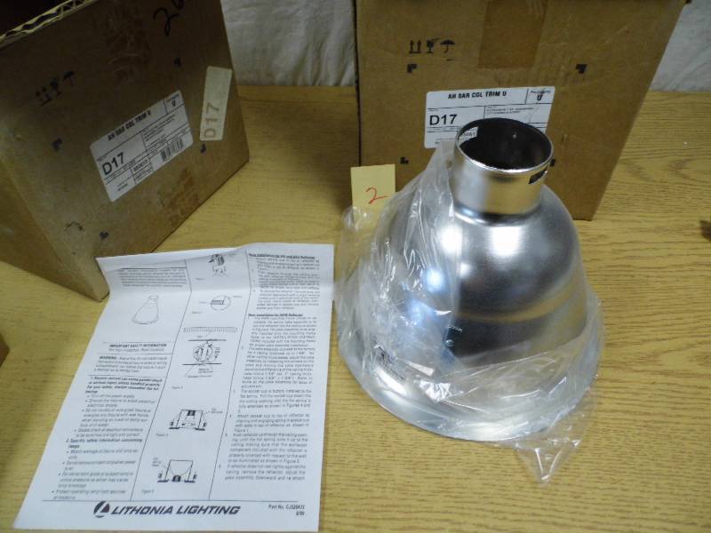 lot 2 image: Lot of 3 Gotham Electric Light Trim Kits