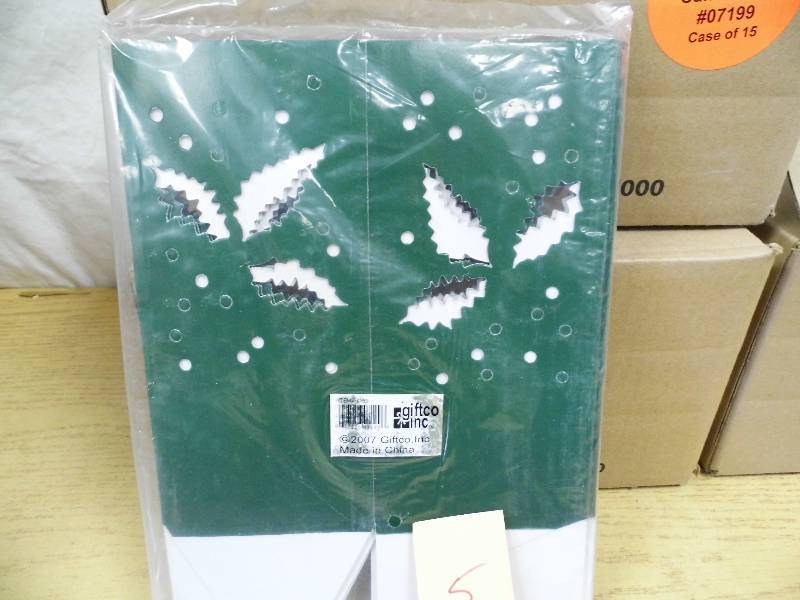lot 5 image: 3 Cases of 15 Packs Outdoor Luminary Candle Boxes