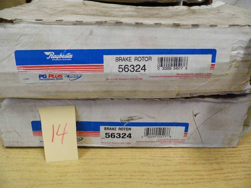 lot 14 image: Lot of 2 Brake Rotors