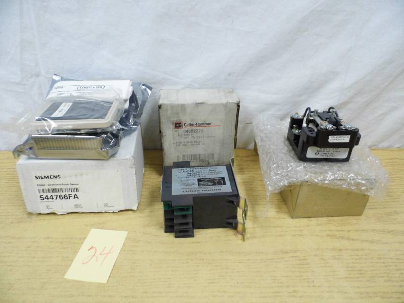 lot 24 image: Misc Electrical Parts