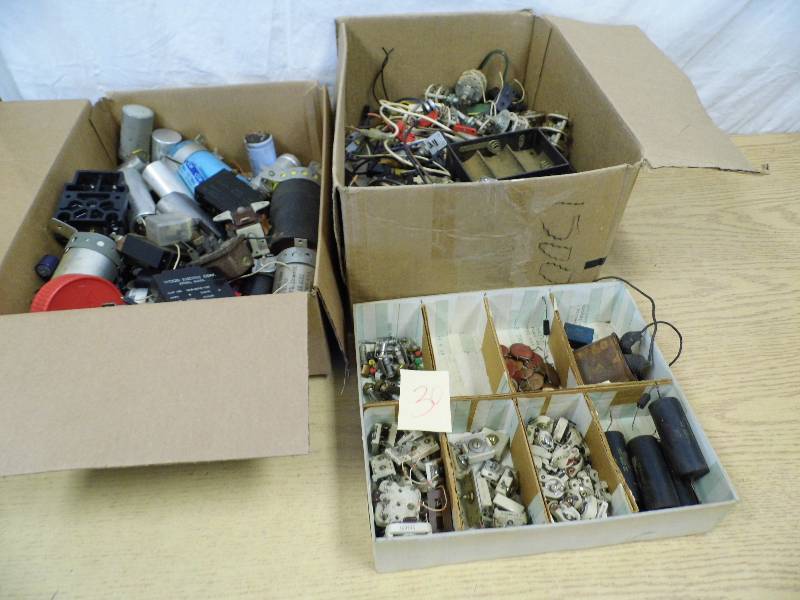 lot 30 image: Misc Electrical Parts
