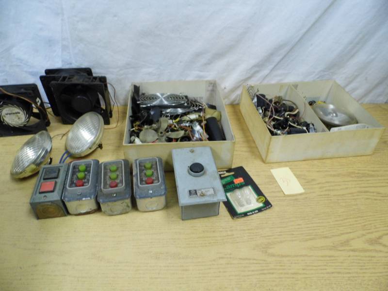 lot 38 image: Misc Electrical Parts