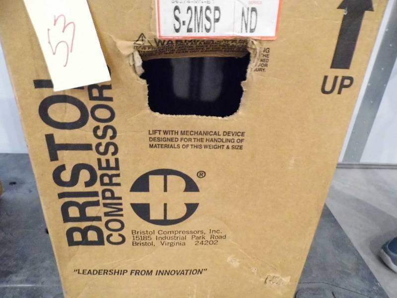 lot 53 image: Bristol Compressor