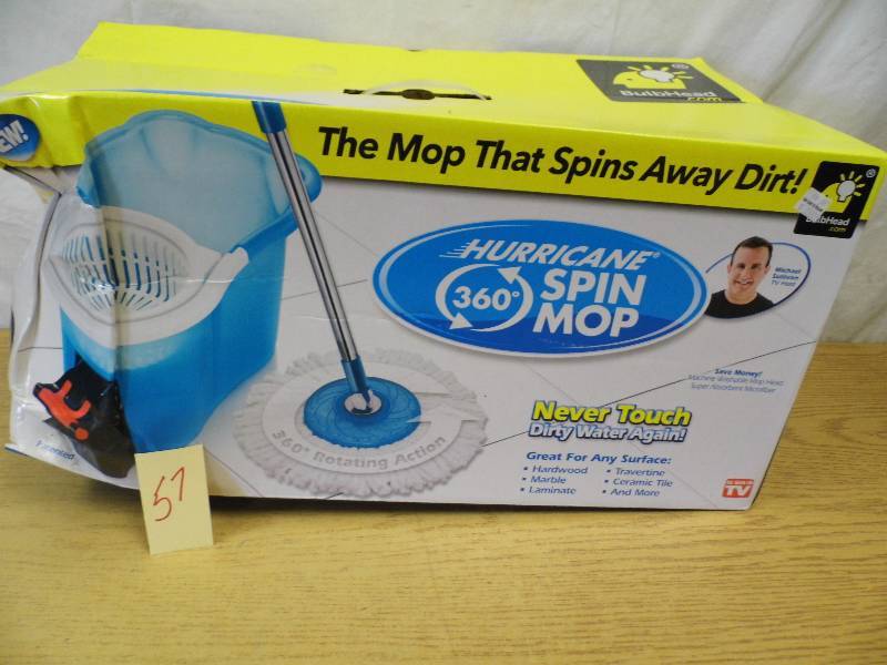lot 57 image: Hurricane Spin Mop