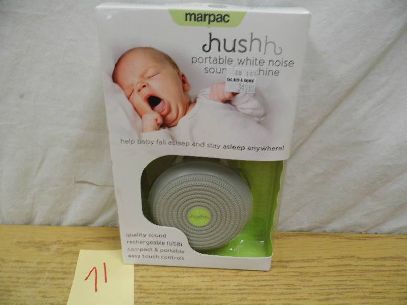 lot 71 image: Hushh Portable White Noise Generator