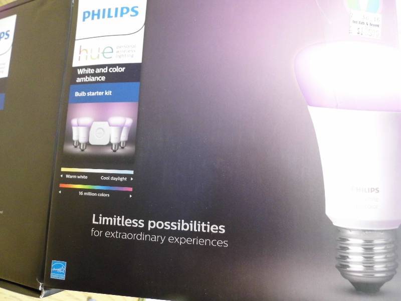 lot 97 image: Phillips Hue Light Bulbs