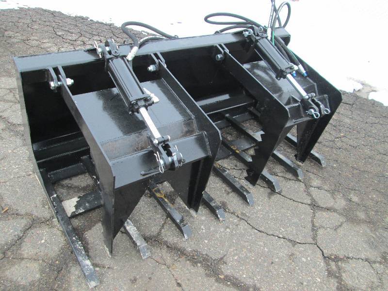 Brand New 6 Skid Steer Double Grapple - Bucket