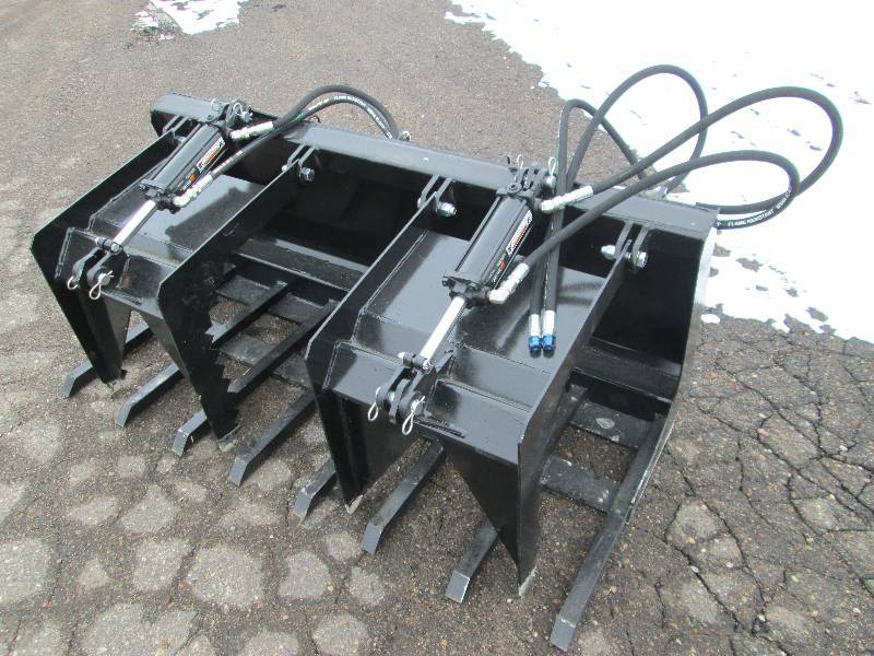 Brand New 5 Skid Steer Double Grapple - Bucket