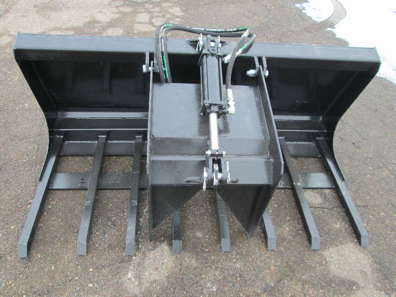Brand New 5 Skid Steer Single Grapple - Bucket
