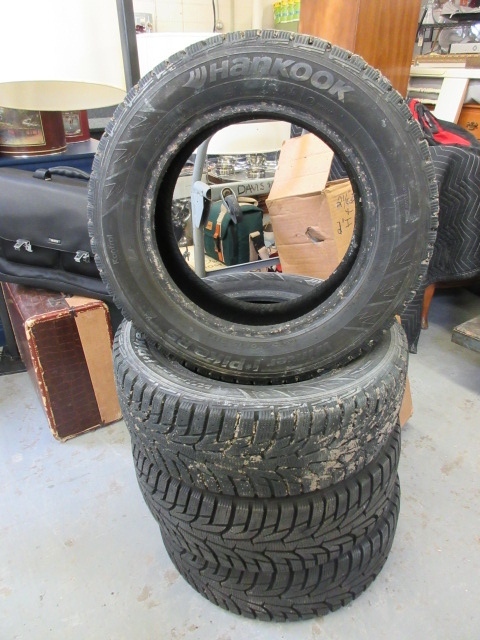 lot 903 image: SET OF FOUR SNOW TIRES