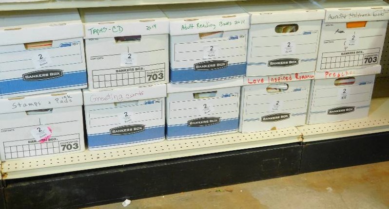 10 Boxes of Books