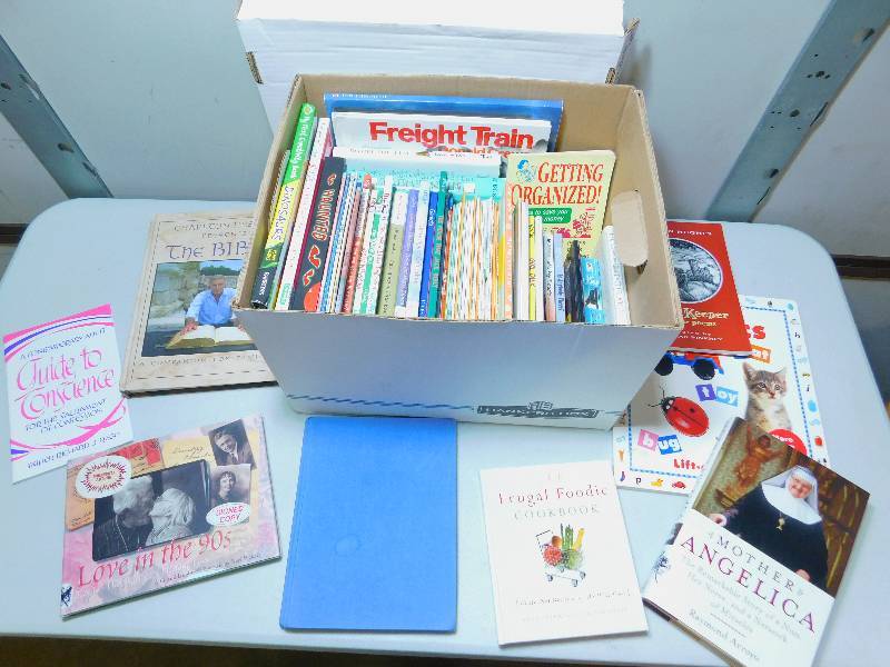 10 Boxes of Books