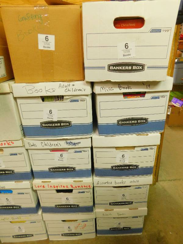 10 Boxes of Books