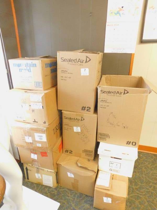 11 Boxes of Books