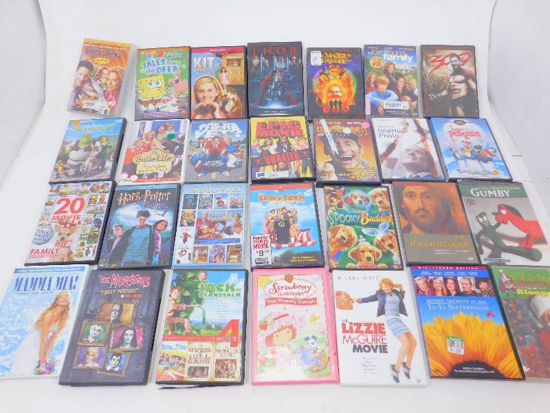 Lot of DVDs