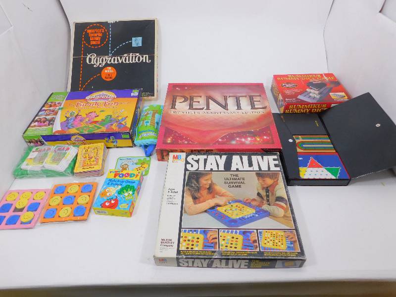 Lot of Vintage and New Games