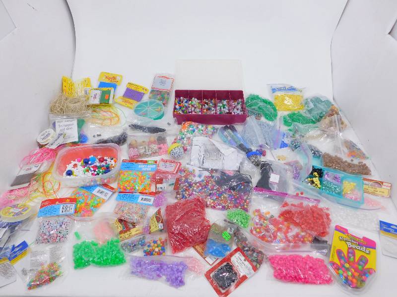 Lot of Beads and Bead Cord