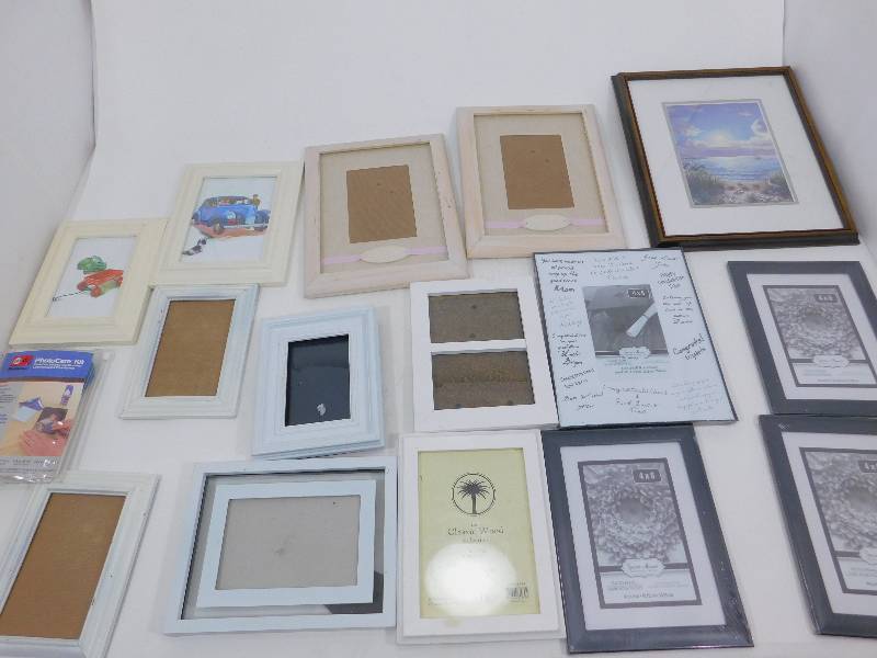 Lot of Picture Frames