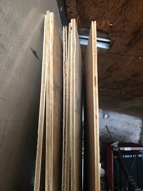 (6) Sheets Of Plywood