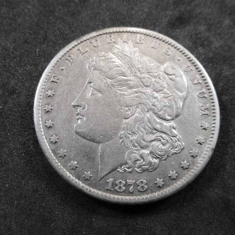 1878 CC  Morgan Silver Dollar