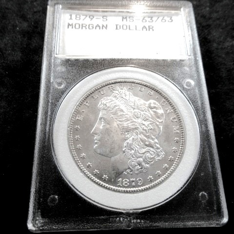 1879 S Morgan Silver Dollar