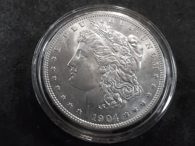 1904 O  Morgan Silver Dollar