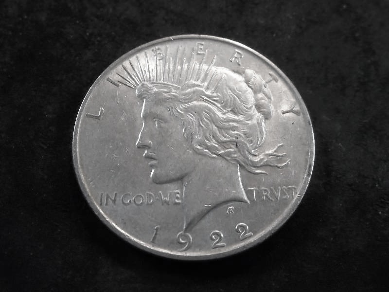 1922  Silver Peace Dollar