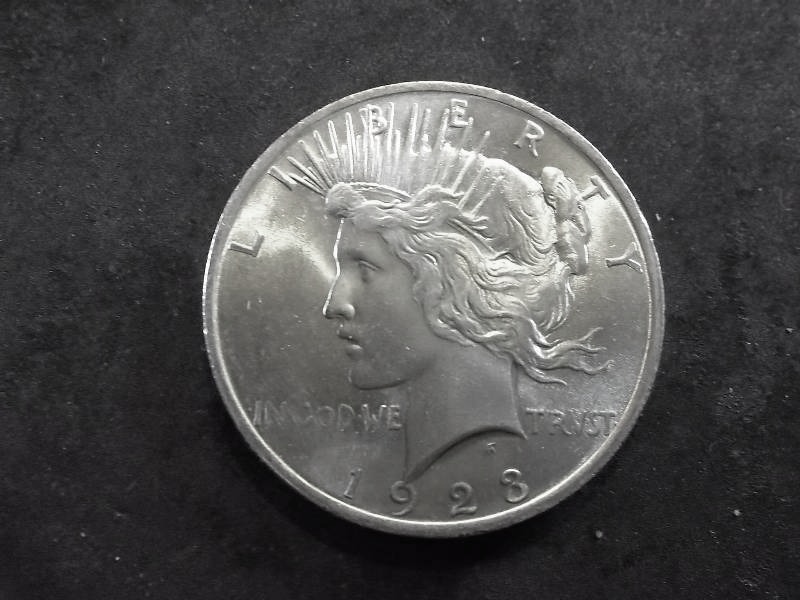 1923 Peace Silver Dollar